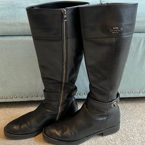 Coach riding boots